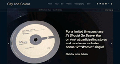 Desktop Screenshot of cityandcolour.com